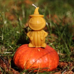 Świeca dekoracyjna Spooky Pumpkin