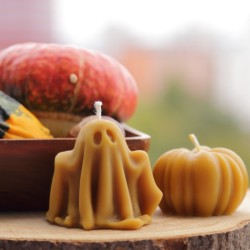 Świeca dekoracyjna Halloweenowy Duszek