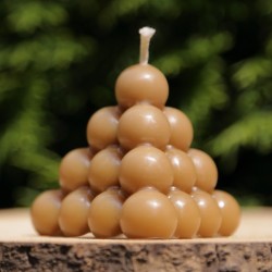 Świeca dekoracyjna Piramida Bubble