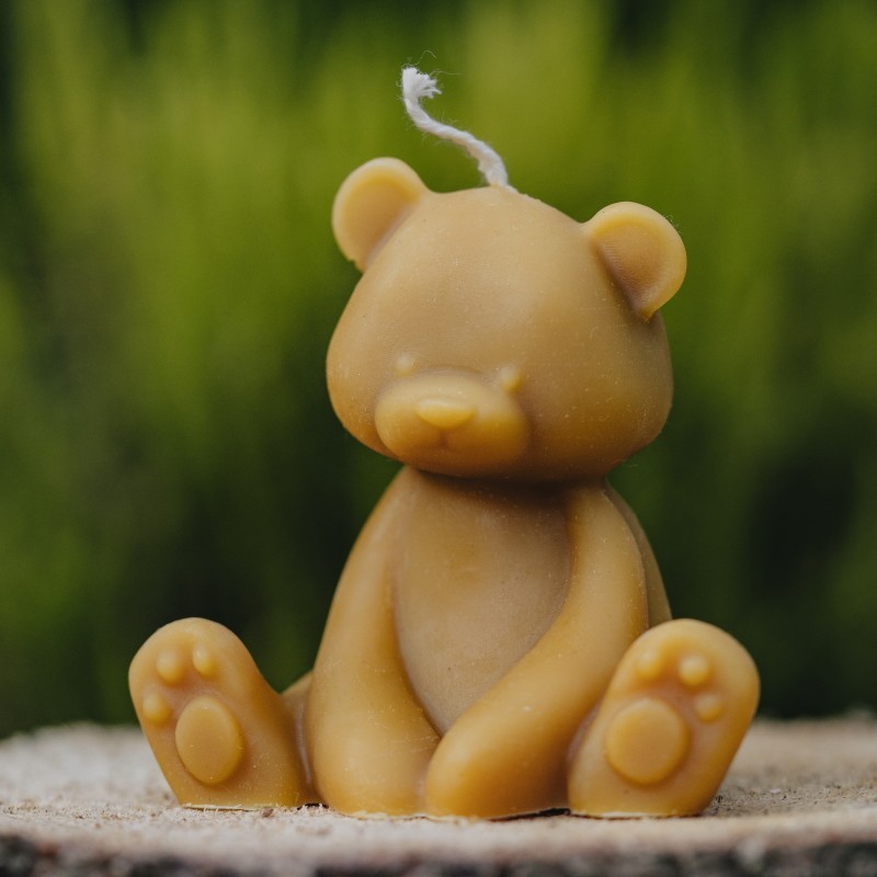 Świeca dekoracyjna Miś